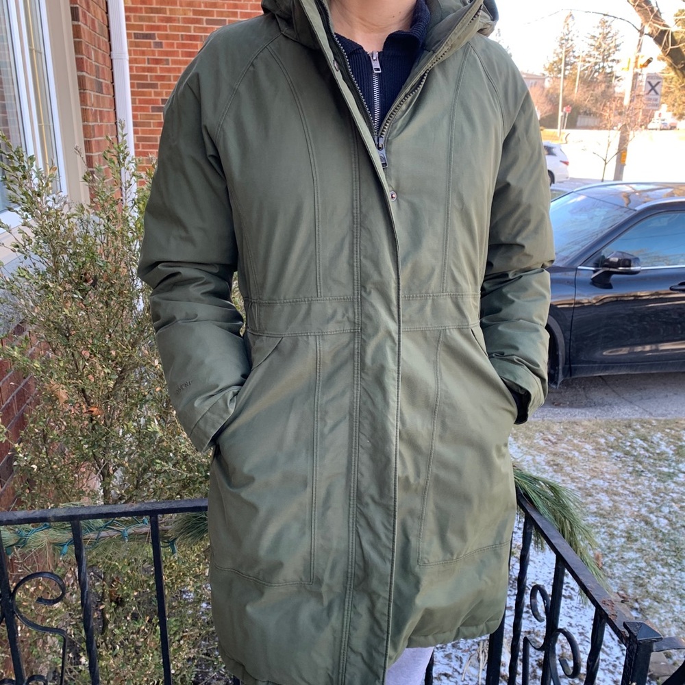 The North Face parka
